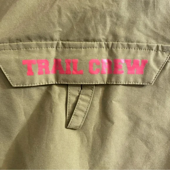 Penfield ANORAK Windbreaker Hooded Jacket Hooded Men’s  XS Red Green Trail Crew - Picture 4 of 16